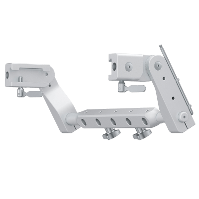 MF-Tischanbindung universal mit 4-Kant Stange